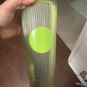 Starbucks Bright Green Tumbler